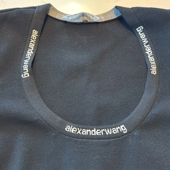 Alexander Wang Black Women's Dress XL worn once - Picture 3 of 7